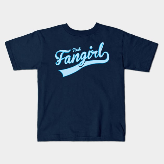 Fangirl Kids T-Shirt by Piercek25